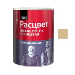 Эмаль ПФ-115 бежевая 0,9кг ТЗ "РАСЦВЕТ" 6455-2023 6944