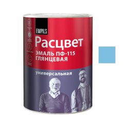 Эмаль ПФ-115 светло-голубая 0,9кг ТЗ РАСЦВЕТ ГОСТ 6465-76