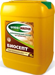 Антисептик Биосепт Wood Master - 10л (Т-ра перевозки не ниже 0 град)