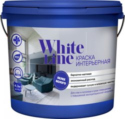 Краска ВД WL интерьерная База С 3,8 кг