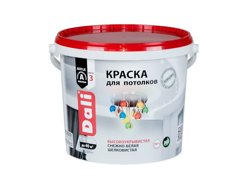 Краска ВД для потолков супербелая DALI 5л ( Т-ра перевозки не ниже +5град)