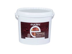 Герметик акриловый шовный EUROTEX для срубов 6 кг (белый) (Т-ра перевозки не ниже +5град)