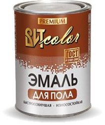 Эмаль ПФ-266 золотисто-коричневая 1,9кг ВИТ color быстросохнущая для пола (сушка 7 часов)