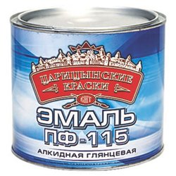 Эмаль ПФ-115 фиолетовая 1,9 кг Царицынские краски