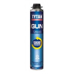 Пена монтажная профессиональная TYTAN Professional GUN зимняя 750 мл (от -10°C до +30°C)
