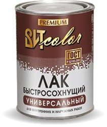 Лак быстросохнущий ВИТ color 0,8кг (сушка 4 часа)