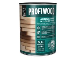 Грунт-антисептик биозащитный алкидный беcцветный 2,1 кг EMPILS PROFIWOOD