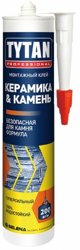 Клей монтажный Керамика & Камень белый на водной основе TYTAN Professional 310г (Т-ра перевозки не ниже +5град)
