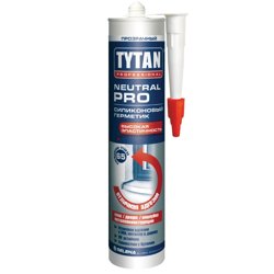 Герметик силиконовый нейтральный бесцветный TYTAN Professional 310мл