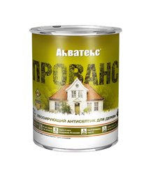 Антисептик лессирующий Акватекс ПРОВАНС для дерева алкидный венге 0,75 л