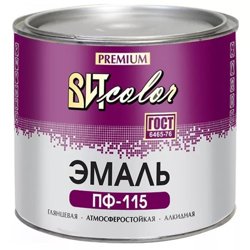 Эмаль ПФ-115 серая 1,9 кг ВИТ color ГОСТ 6465-76