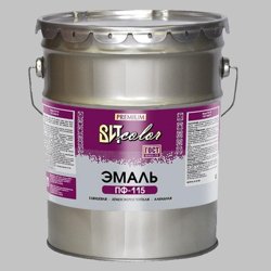 Эмаль ПФ-115 красная 20 кг ВИТ color ГОСТ 6465-76