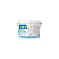 Краска ВД интерьерная влагостойкая супербелая WEDO WD5 3кг
