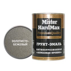 Грунт-эмаль Mr. HARDMAX "Алмазная крошка" антикоррозийная золотисто-бежевая 1кг