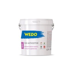 Лак-антисептик акриловый WEDO PA 10 орех 0,9л