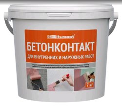 Грунт бетоноконтакт BITUMAST 7 кг