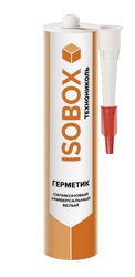 Герметик силиконовый универсальный белый ISOBOX 260 мл