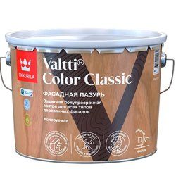 Антисептик-лазурь Tikkivala VALTTI COLOR CLASSIC EC 9л бесцветный