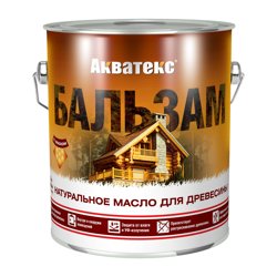 Масло натуральное Акватекс БАЛЬЗАМ (дуб) 2,2л
