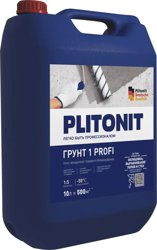 Грунт глубокого проникновения PLITONIT 1 PROFI КОНЦЕНТРАТ 10 л