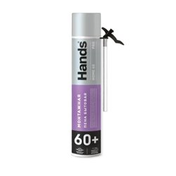 Пена монтажная бытовая Hands Бытовая 60 ПРО (Home 60 PRO) всесезонная 1000 мл