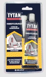 Герметик силиконовый универсальный белый TYTAN Professional 85мл