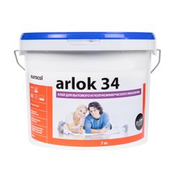 Клей для бытового и полукоммерческого линолеума Arlok 34 7кг