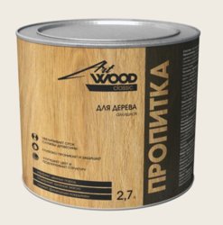 Состав деревозащитный ArtWOOD Classic белый 2,7 л