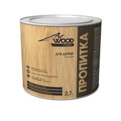 Состав деревозащитный ArtWOOD Classic темно- серый 2,7 л