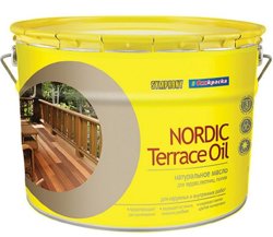 Масло для террас NORDIC Terrace Oil бесцветный 0,9л