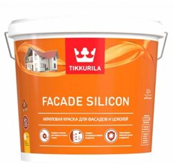 Краска ВД фасадная акриловая глубокоматовая База C TIKKIVALA Facade Acrylate 9л