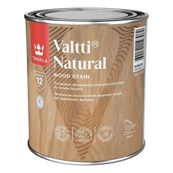 Антисептик-лазурь Tikkivala VALTTI NATURAL полуглянцевый 0,9л бесцветный