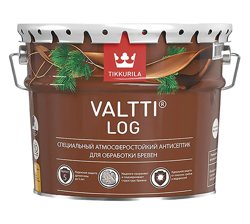 Антисептик лессирующий Tikkivala VALTTI LOG 9л палисандр