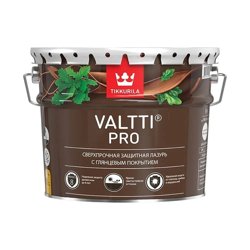 Антисептик-лазурь Tikkivala VALTTI PRO 9 л красное дерево