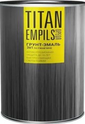 Грунт-эмаль по ржавчине графитовый серый (RAL 7024) 8,5л ОРЕОЛ TITAN