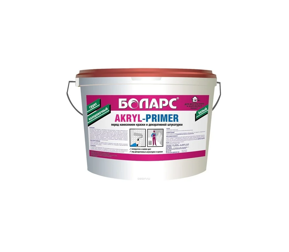 Грунт акриловый БОЛАРС ACRYL-PRIMER 30 кг