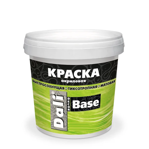 Краска для декоративных покрытий базовая Dali-Decor Base База С (бесцветная), 5л