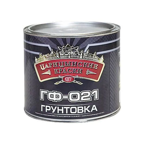 Грунтовка ГФ-021 красно-коричневая 5кг Царицынские краски ГОСТ 25129-82