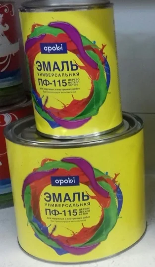 Эмаль ПФ-115 морская волна 0,8 кг OPOKI