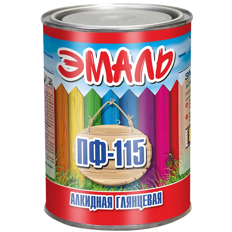 Эмаль ПФ-115 салатная 0,8кг ВИТ Z