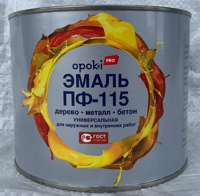 Эмаль ПФ-115 бирюзовая 20кг Opoki PRO