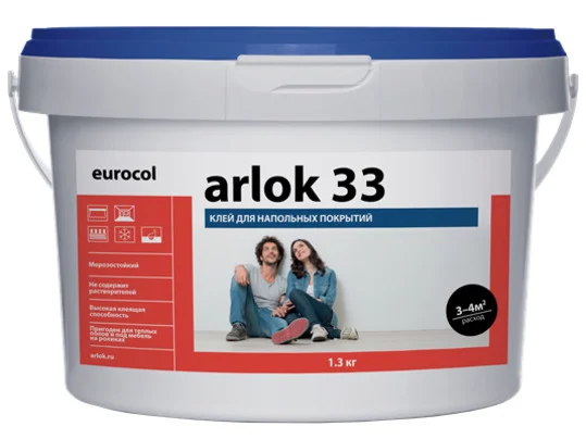 Клей для напольных покрытий универсальный Arlok 33 1,3кг