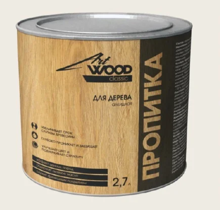 Состав деревозащитный ArtWOOD Classic палисандр 2,7 л