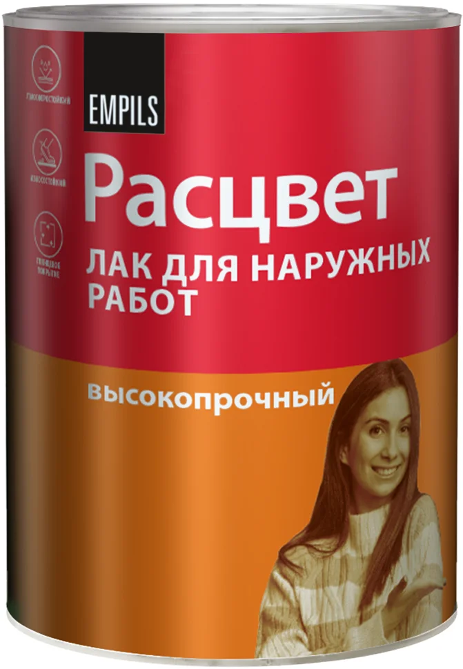 Лак РАСЦВЕТ для наружных работ 0,7кг