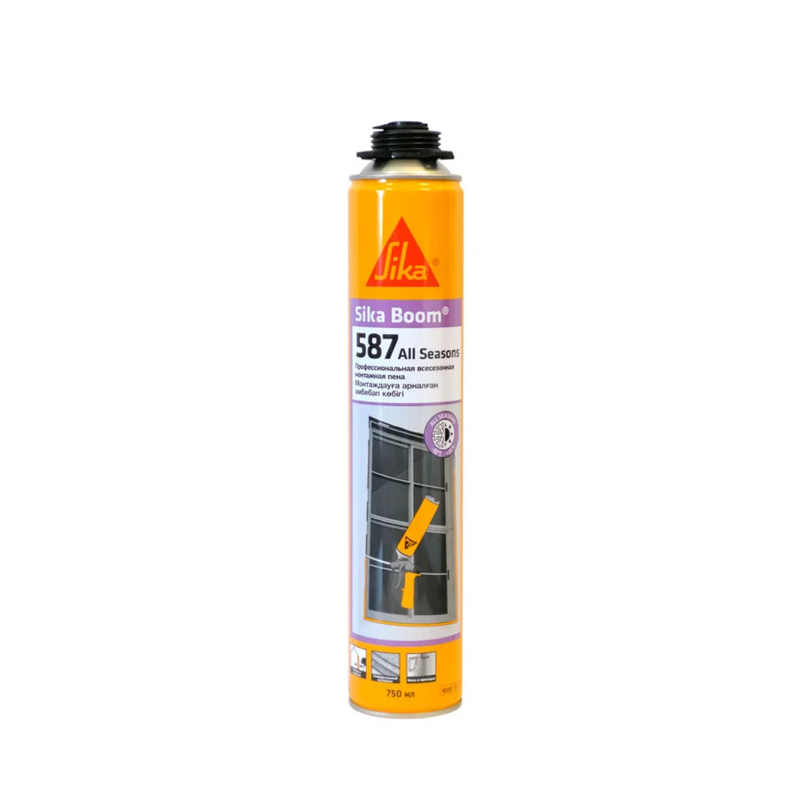 Пена монтажная профессиональная SIKA Boom 587 All Seasons всесезонная 750 мл