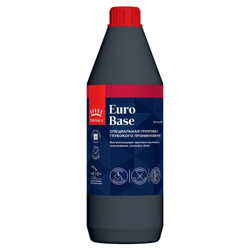 Грунт глубокого проникновения Tikkivala EURO BASE 0,9л