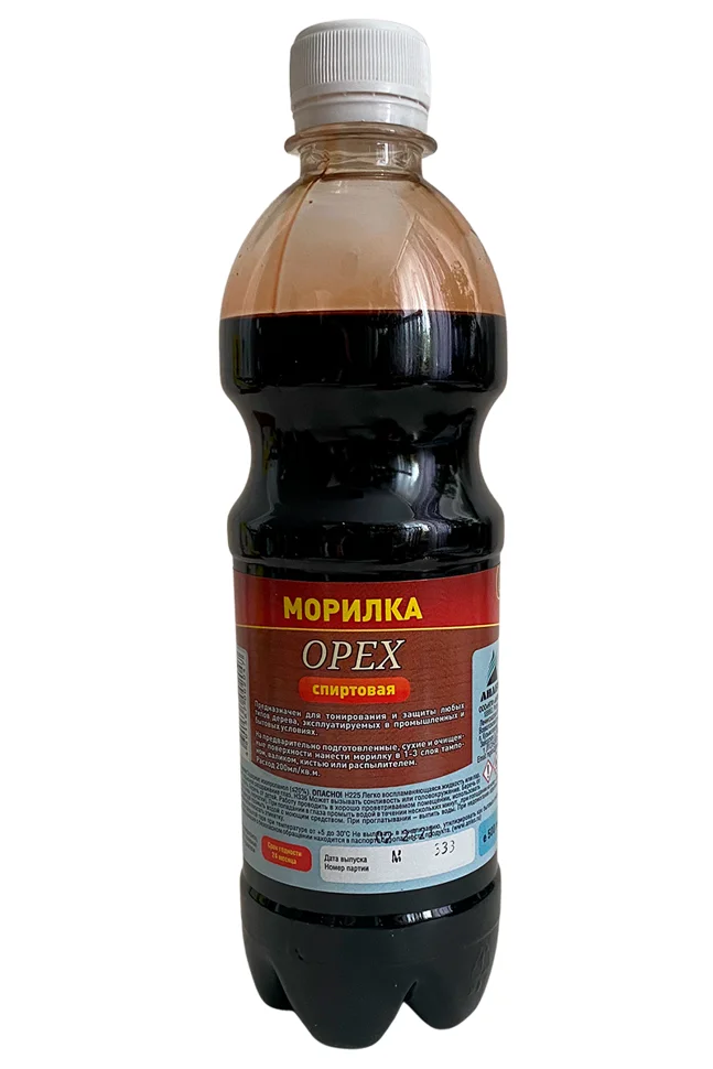 Морилка спиртовая АНЛЕС орех 0,5л