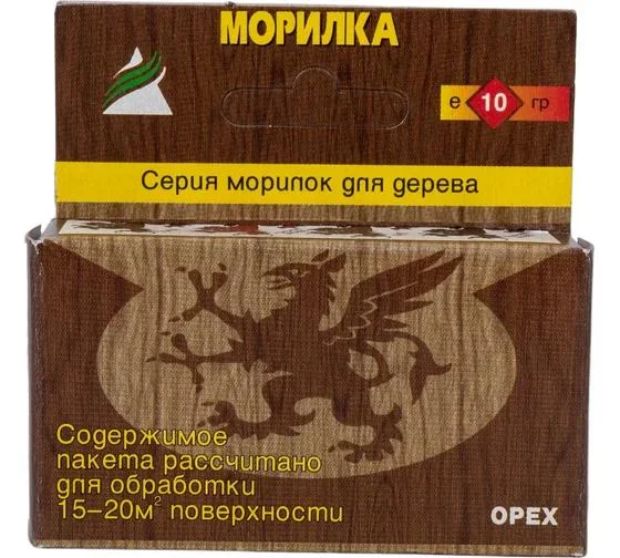 Морилка сухая АНЛЕС орех 10г (36 шт)