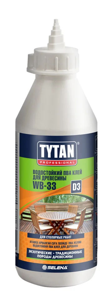 Клей ПВА для древесины Tytan Professional D3 175 мл
