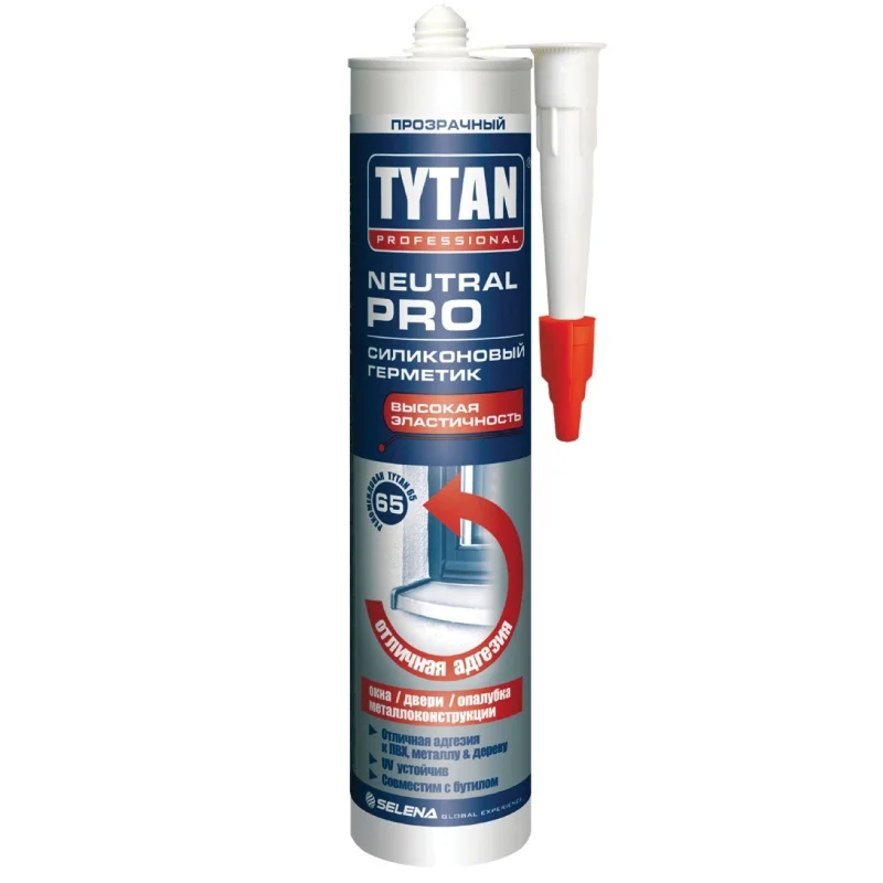 Герметик силиконовый нейтральный белый TYTAN Professional 310мл